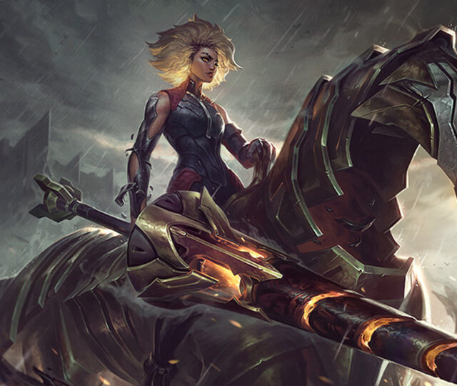 La próxima campeona de League of Legends, Rell, será un soporte tanque
